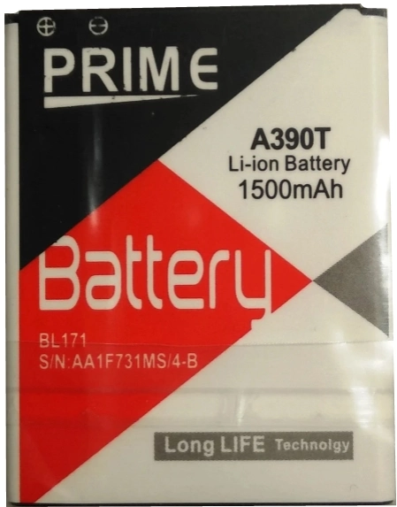 Акумуляторна батарея Prime для Lenovo A390T BL171 1500 mAh (000020902)
