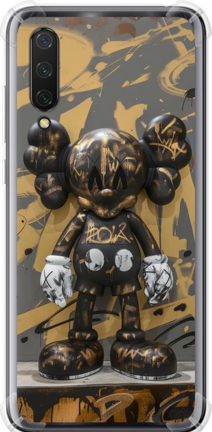 Чехол на Xiaomi Mi 9 Lite Bronze kaws (6097sp-1834-42517)