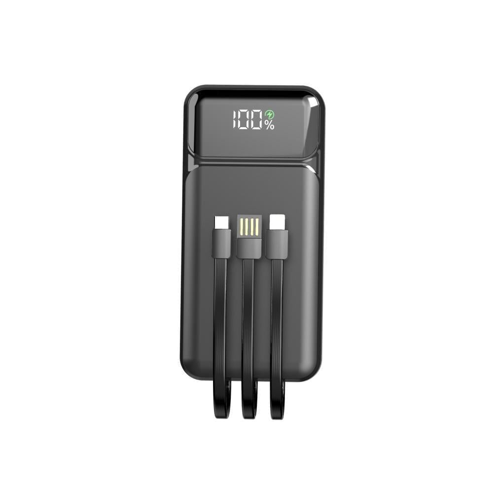Повербанк Aspor A316 Fast Charge 20000 mAh USB-C/USB/Type-C/Lightning/22,5W Черный