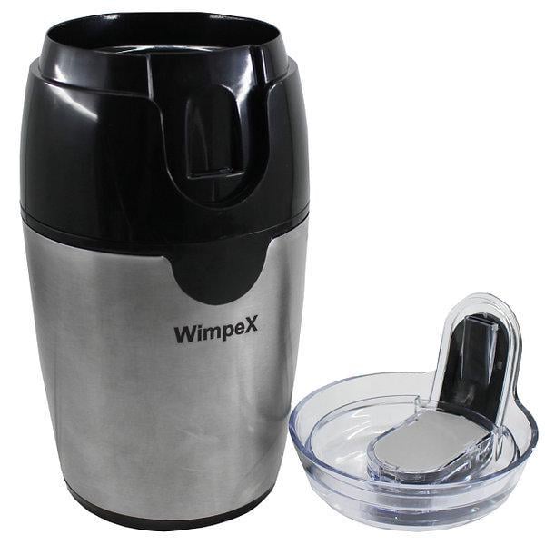 Кавомолка електрична WIMPEX WX-595 нержавіюча сталь