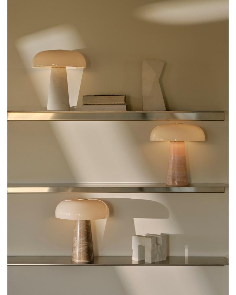 Настольная лампа Nordlux 2520015009 Glossy E14 1x15W IP20 Бежевый (2520015009) - фото 6 Настольная лампа Nordlux 2520015009 Glossy E14 1x15W IP20 Бежевый (2520015009) - фото 6