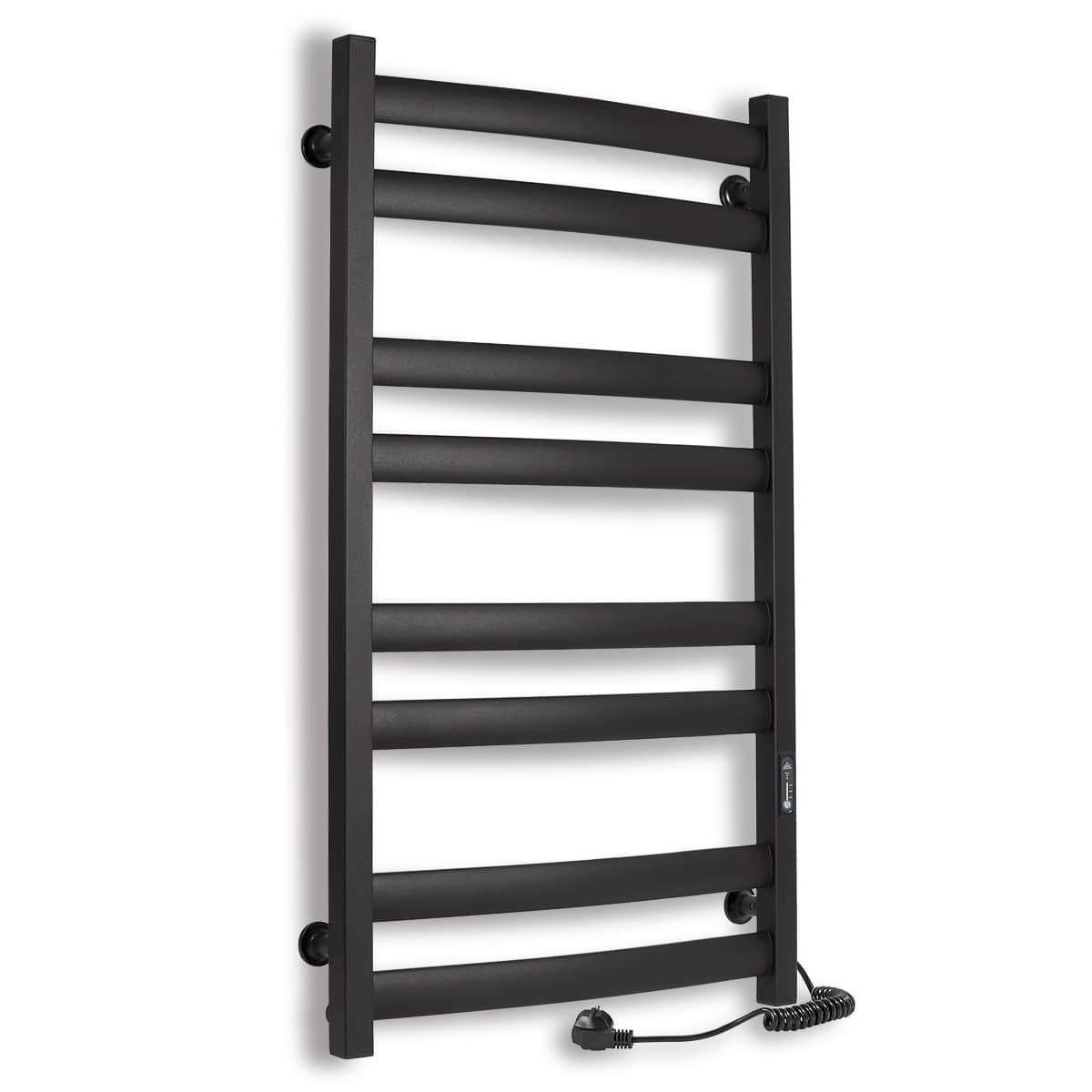 Полотенцесушитель электрический Laris Зебра Атлант ЧФ8 стальной 500х900 мм с правым подключением R3 Черный (132-127-73207621) Полотенцесушитель электрический Laris Зебра Атлант ЧФ8 стальной 500х900 мм с правым подключением R3 Черный (132-127-73207621)