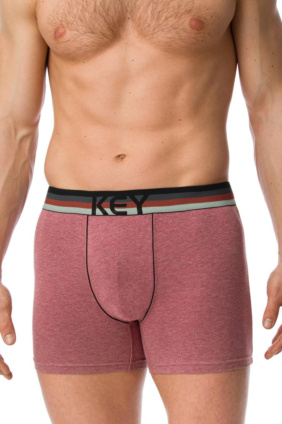 Трусы боксеры Key р. 54/2XL Красный (67213)