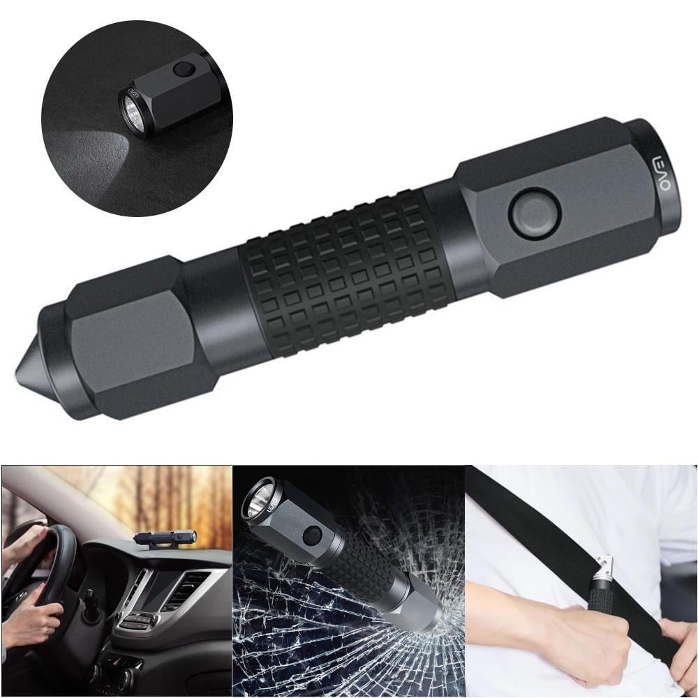 Автомобильный мультитул Leao A10 Car Safety Hammer Flashlight Black (37324) - фото 2