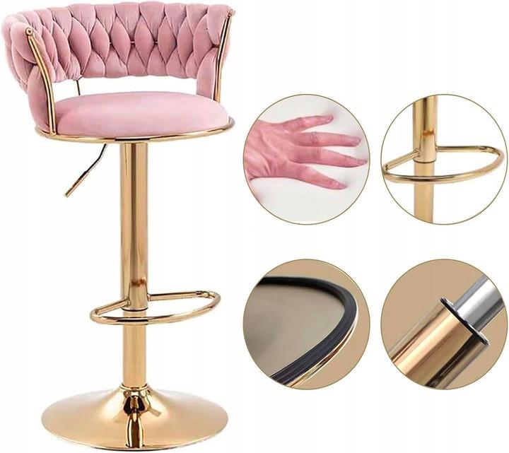 Барные стулья JS IMPERIA 2 шт. Бархат гламурный бархат/Золотой (2742316483) - фото 4 Барные стулья JS IMPERIA 2 шт. Бархат гламурный бархат/Золотой (2742316483) - фото 4