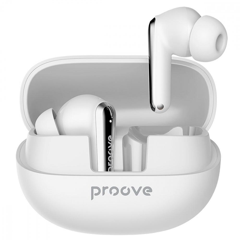 Наушники беспроводные Proove Blitz TWS with ANC White - фото 1 Наушники беспроводные Proove Blitz TWS with ANC White - фото 1