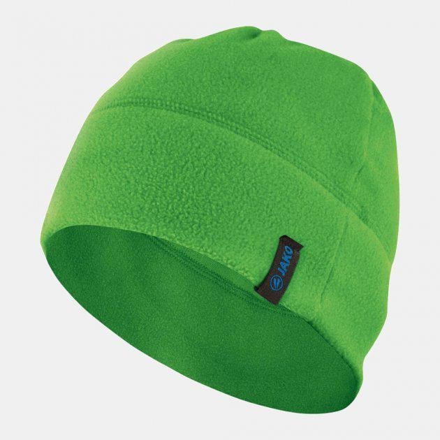 Шапка Jako Senior Fleece cap Unisex OSFM Зеленый (4059562187465)