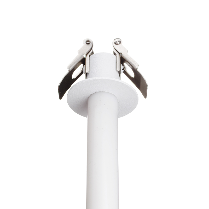 Кріплення гнучкого неону 22 мм стельове прихованого типу металеве Білий