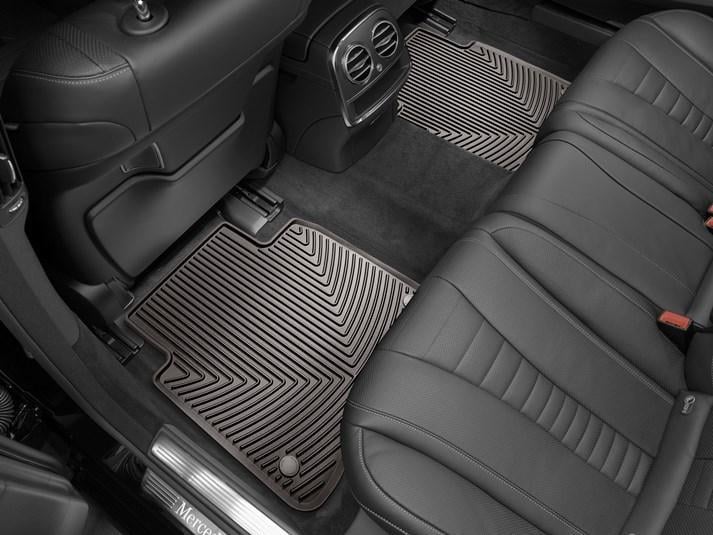 Коврики автомобильные задние резиновые WeatherTech W354CO Mercedes S-Class 2014-2015 Коричневый (1185135587)