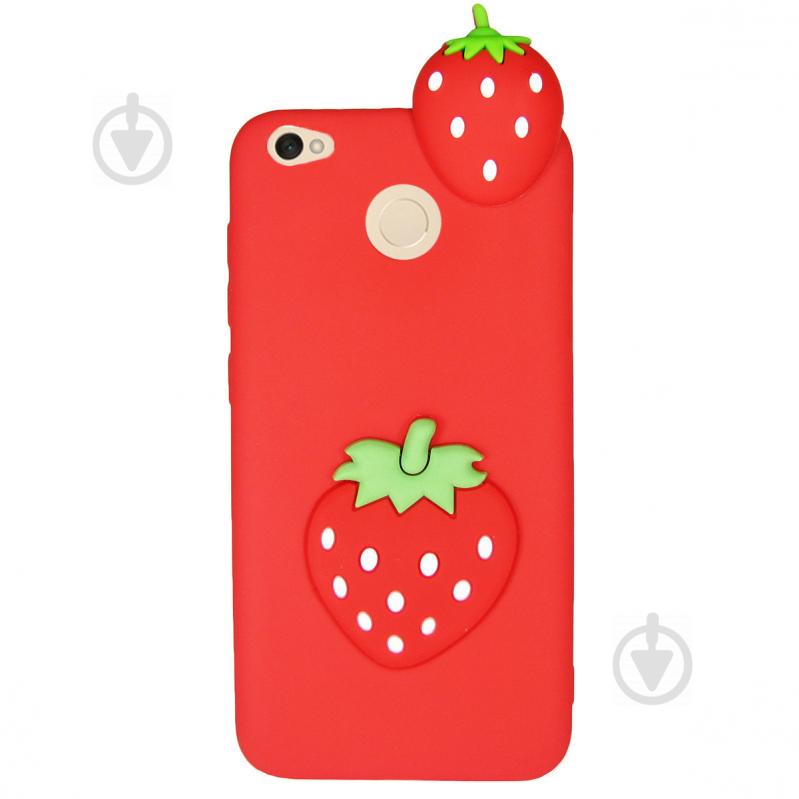 Чехол 3D Cartoon Case для Xiaomi Redmi Note 5A Prime Клубничка (hub_HFBL33439)