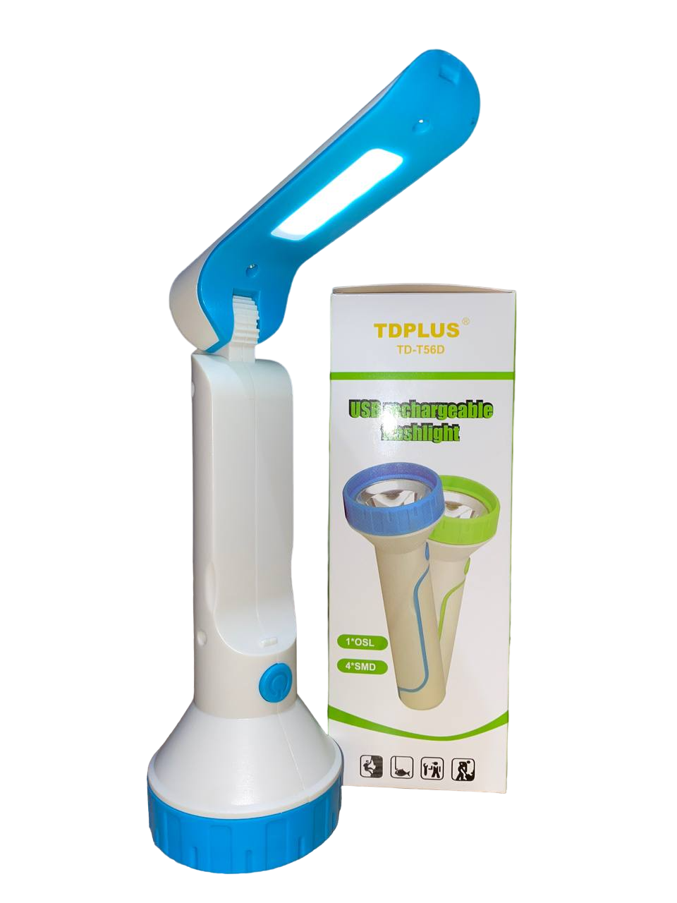 Настольная лампа-фонарь АКБ18650 TL LED 5W Белый (00016317) Настольная лампа-фонарь АКБ18650 TL LED 5W Белый (00016317)