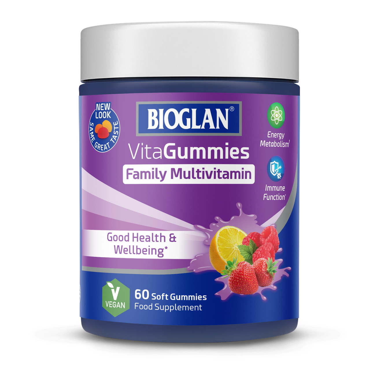 Мультивитамины для всей семьи Bioglan Vitagummies Family желейки 60 шт. (541341)