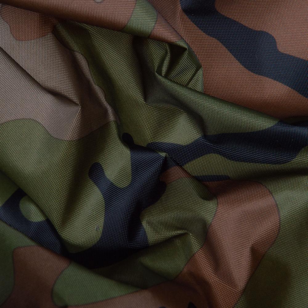 Тканина тентова Оксфорд 100 г/м2 камуфляж Хакі/Коричневий (25225)