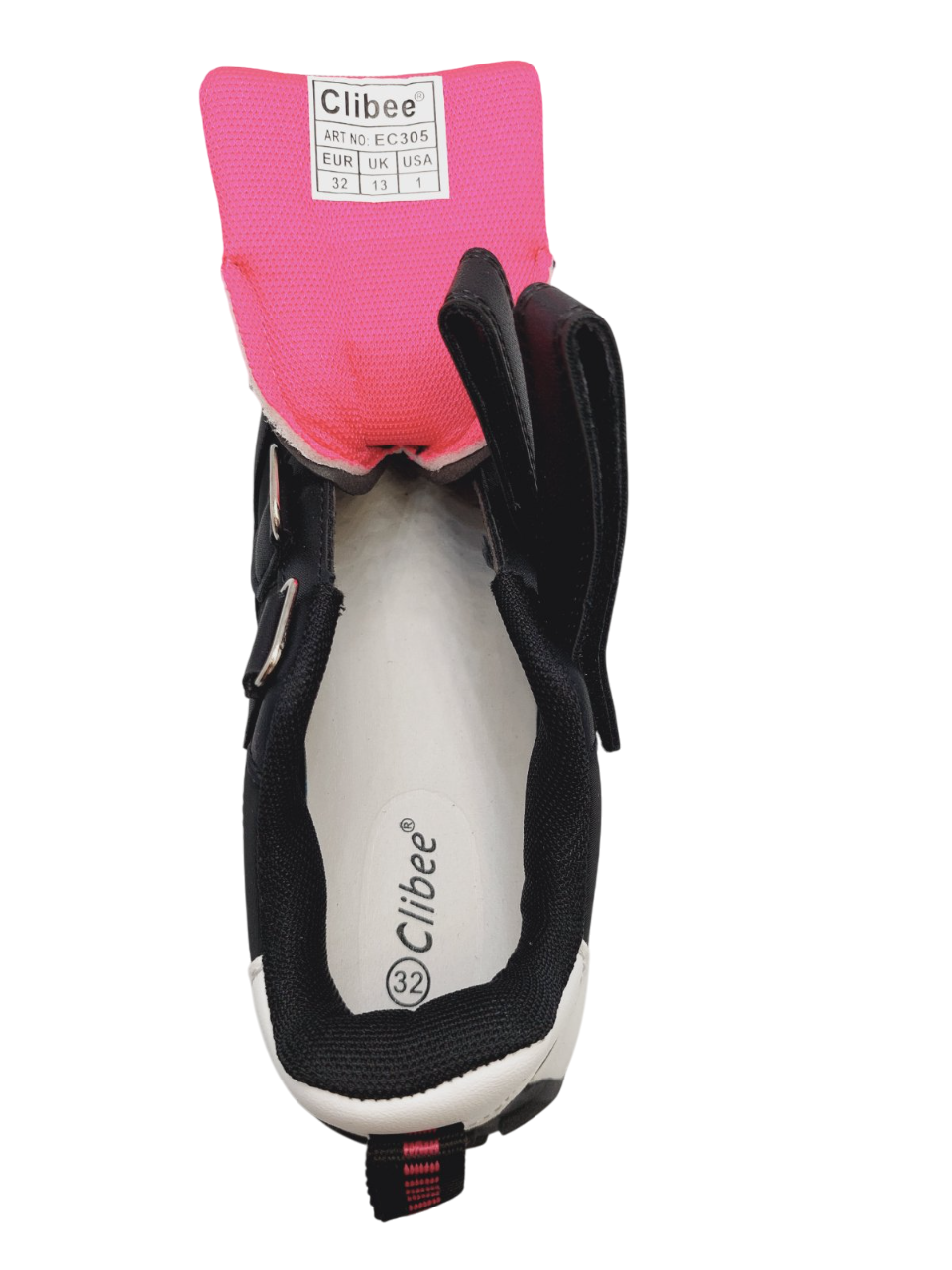Кросівки для дівчаток Clibee EC305/36 р. 36 Чорний - фото 6 Кросівки для дівчаток Clibee EC305/36 р. 36 Чорний - фото 6