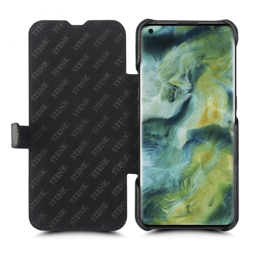 Чехол книжка Stenk Premium для OPPO Find X2 Черный (68538)