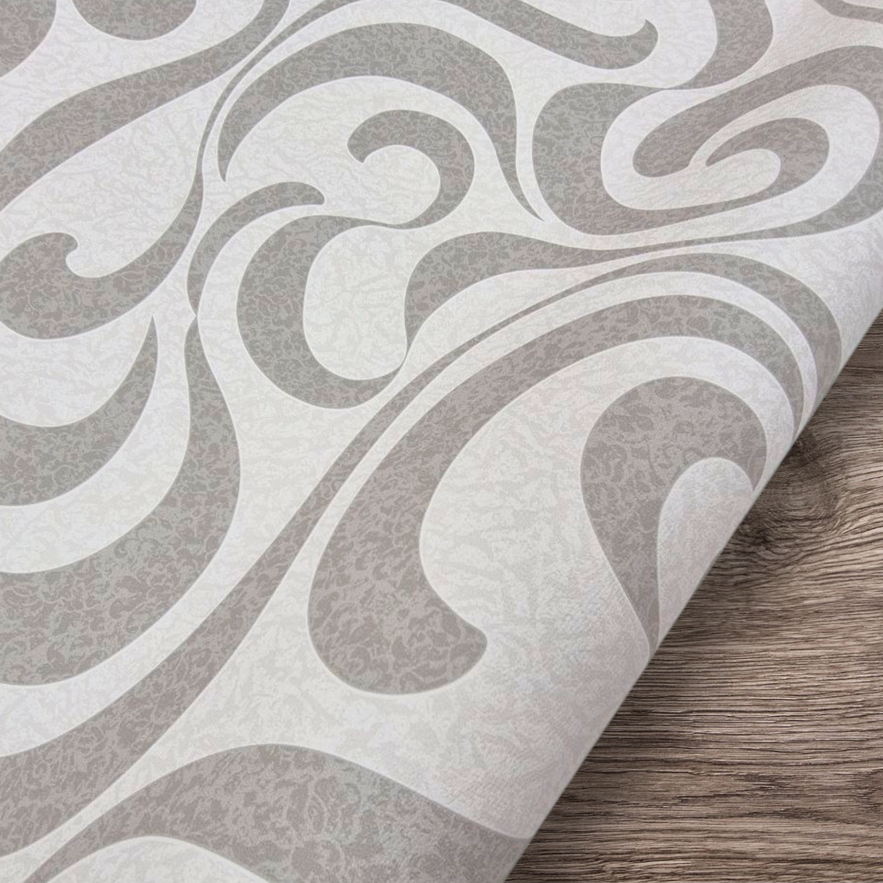 Обои виниловые на флизелиновой основе Le Grand 1027-01 для спальни/гостиной/детской комнаты 1,06x10,05 м Серый (2288975979)