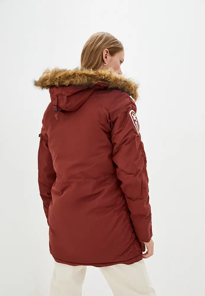 Куртка аляска Alpha Industries Altitude W Parka M Red Ochre (WJA44503C1ROM) - фото 7