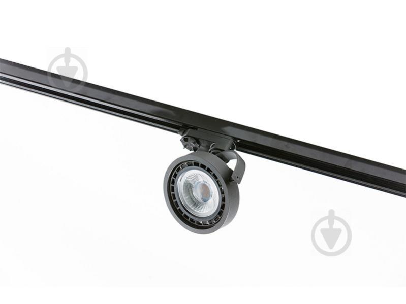 Трековий світильник AZzardo JERRY TRACK AZ2458 Чорний (GM4114-BK)