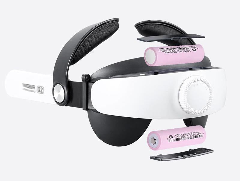 Мультиточкове кріплення ремінь із батареями для Oculus Quest 2 (ACS-MTKRBOQ2)