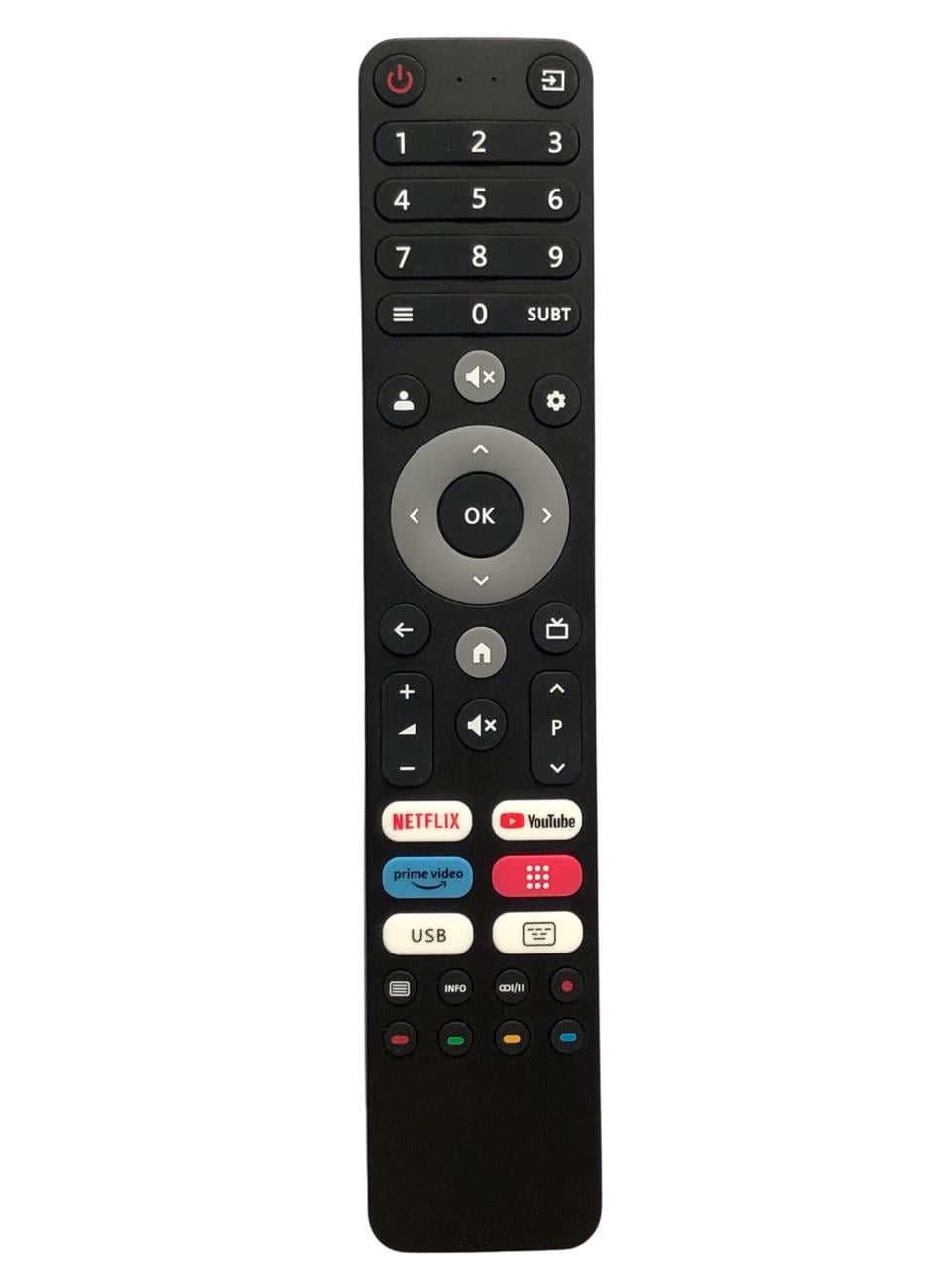 Пульт для телевизора Blaupunkt 43UBG6000 IR без голосового управления (3733)