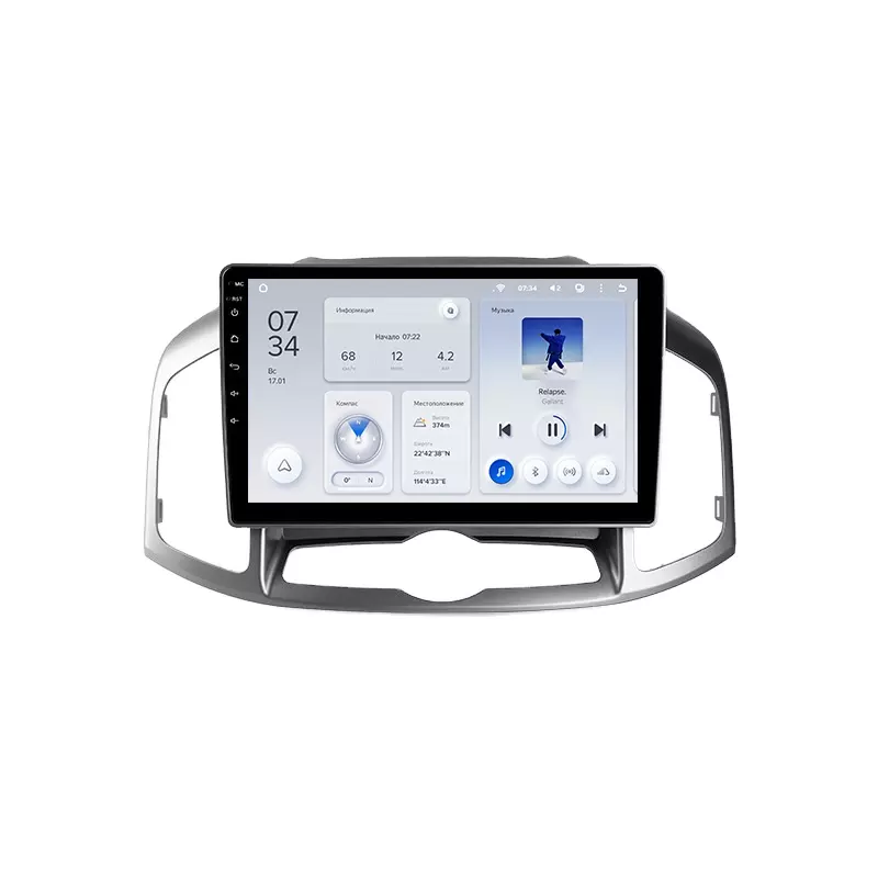 Автомагнитола штатная Teyes для Chevrolet Captiva 1 2011-2016 Android X1 2+32G Wi-Fi (1658251109)