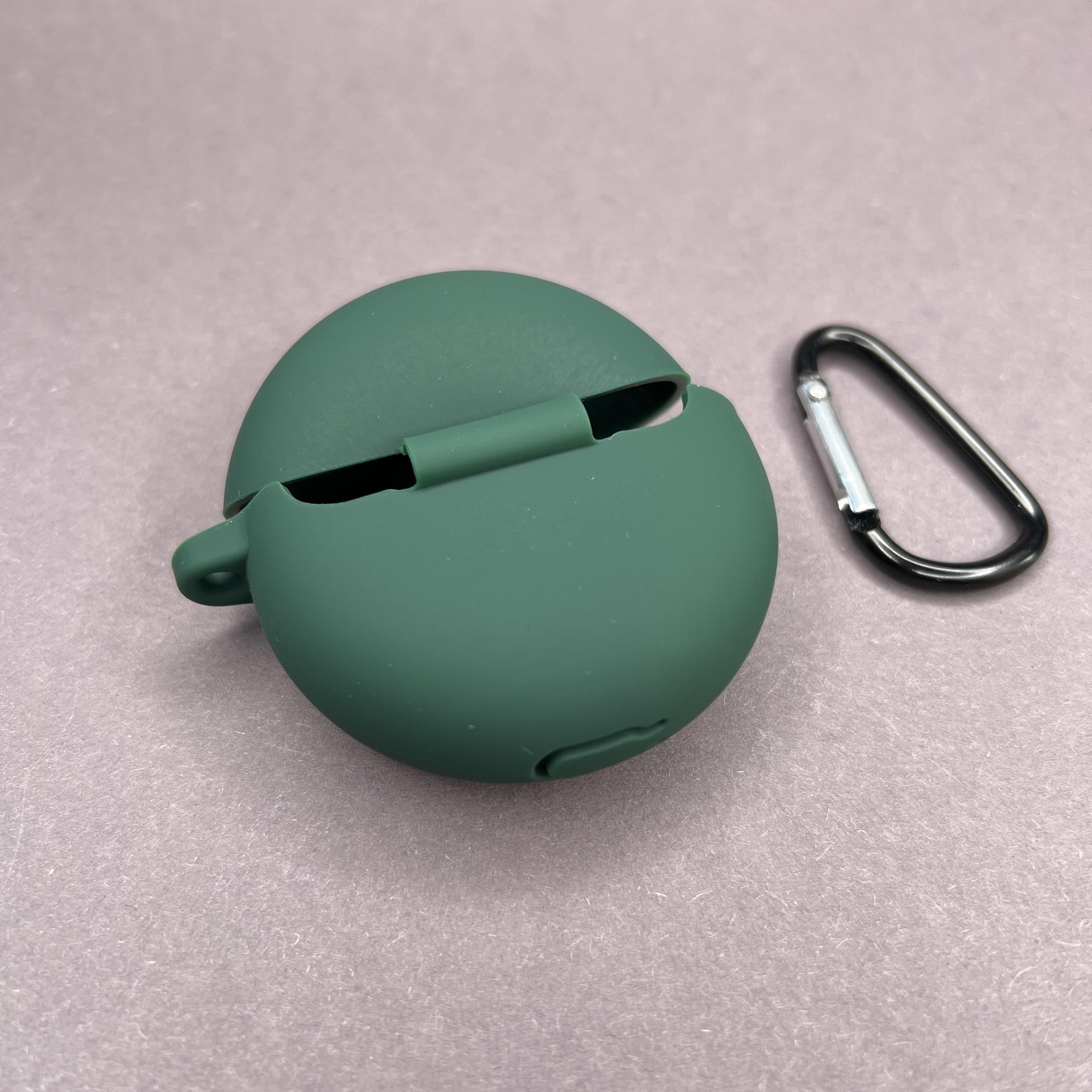 Чохол для навушників Oppo Enco Buds 2 з карабіном товстий протиударний (508861) - фото 2