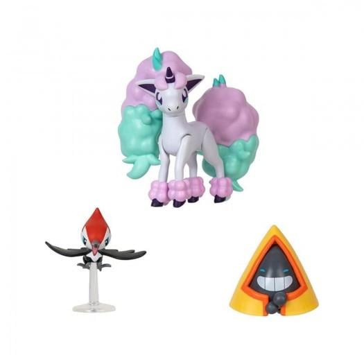 Набор игровых фигурок Pokemon W17 Снорант/Пикипек/Понита (PKW3053-ks) - фото 2 Набор игровых фигурок Pokemon W17 Снорант/Пикипек/Понита (PKW3053-ks) - фото 2