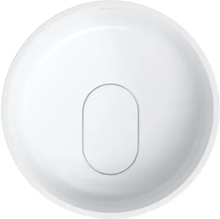 Умывальник Omnires Cadence Marble+ 42х42 см Белый Глянец (CADENCER420BP)
