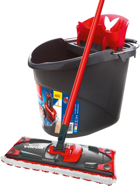 Набор для уборки Vileda UltraMax швабра/ведро с отжимом