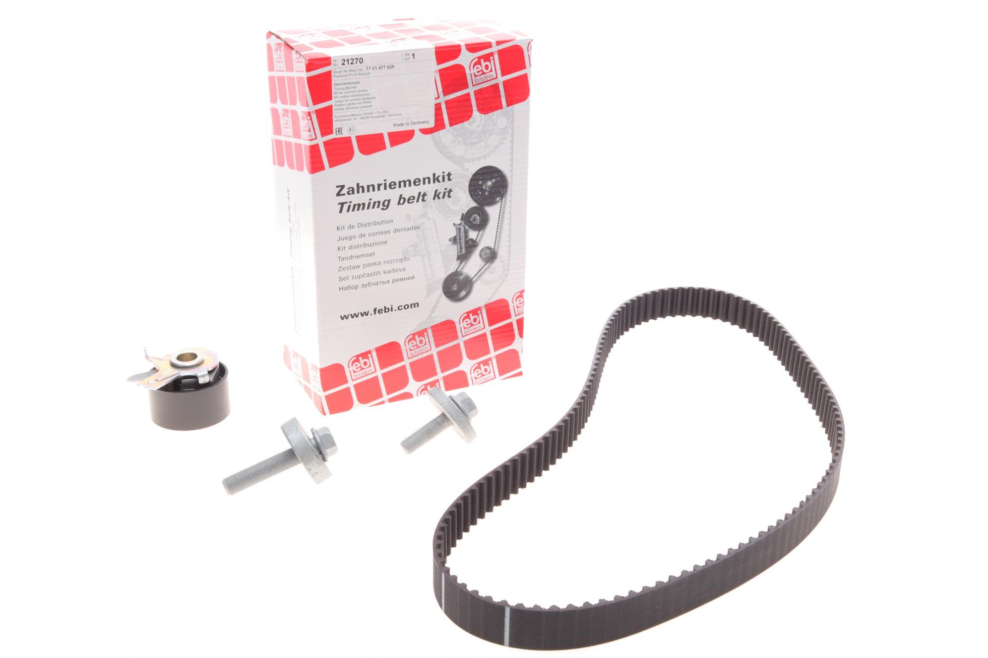 Комплект ГРМ FEBI BILSTEIN Renault Kangoo 1.5dCi 01-123x27 (21270)