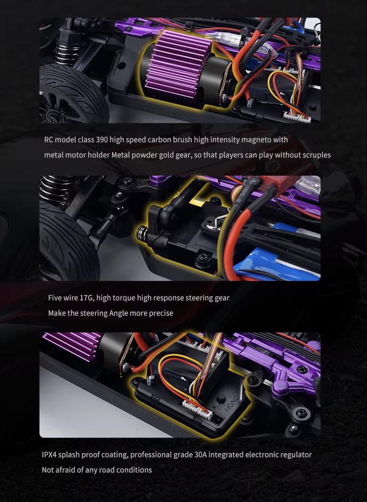 Радіокерована машинка для дрифту SCY 16303 4WD 1:16 Blue (29850362) - фото 17 Радіокерована машинка для дрифту SCY 16303 4WD 1:16 Blue (29850362) - фото 17