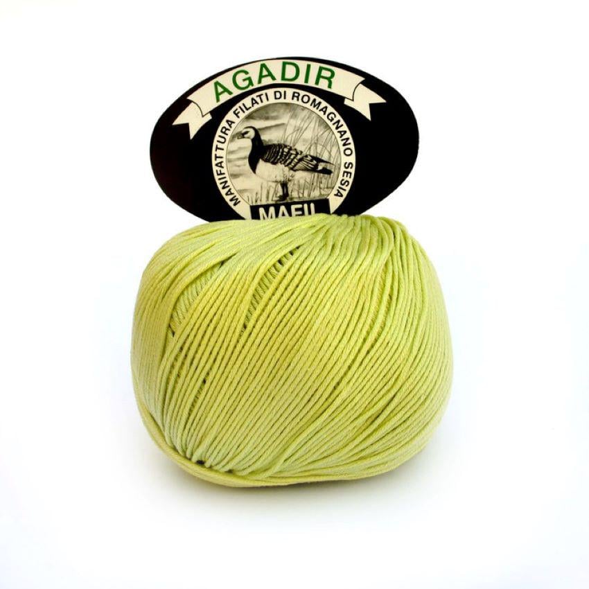 Пряжа Mafil Agadir 151 pistacchio Фисташковый (7025)