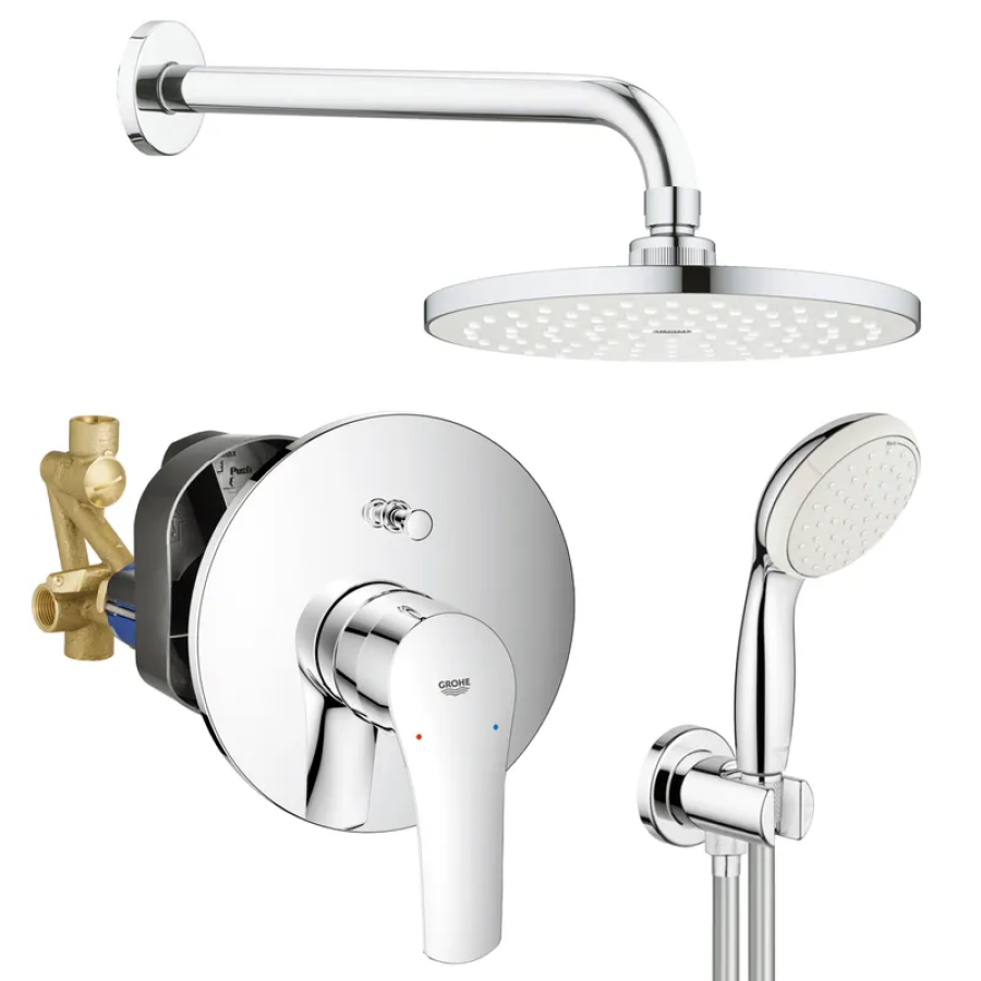 Душевая система скрытого монтажа со смесителем Grohe Eurosmart (UA25183004)