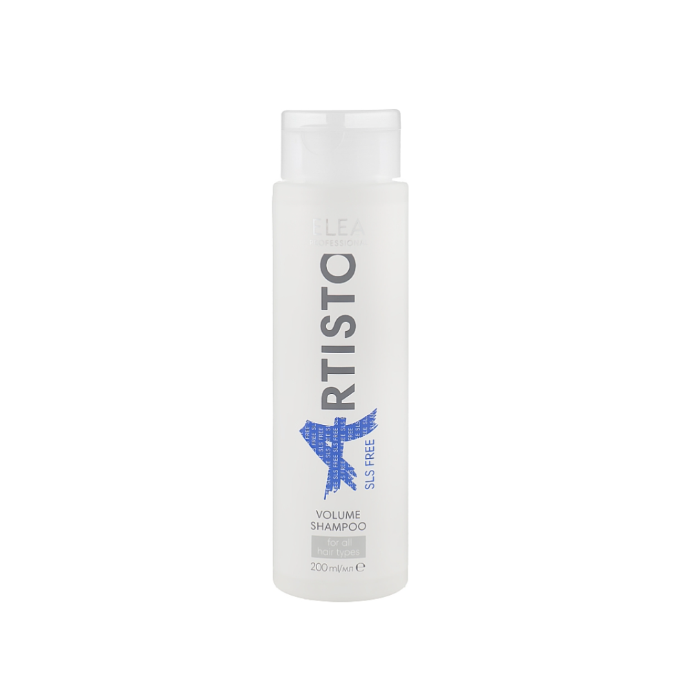 Шампунь безсульфатний для об'єму волосся Elea Professional Artisto Volume Shampoo SLS Free 200 мл (00065)