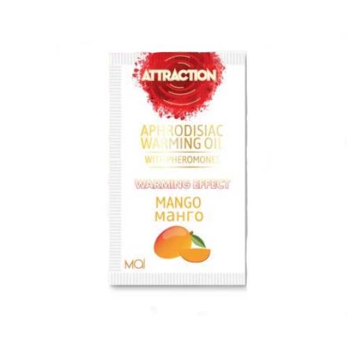 Пробник масажного масла з феромонами MAI PHEROMON MASSAGE OIL MANGO 10 мл