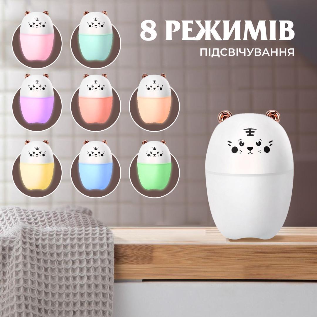 Зволожувач повітря Humidifier Bear USB 220 мл (HPBH17201W) - фото 6