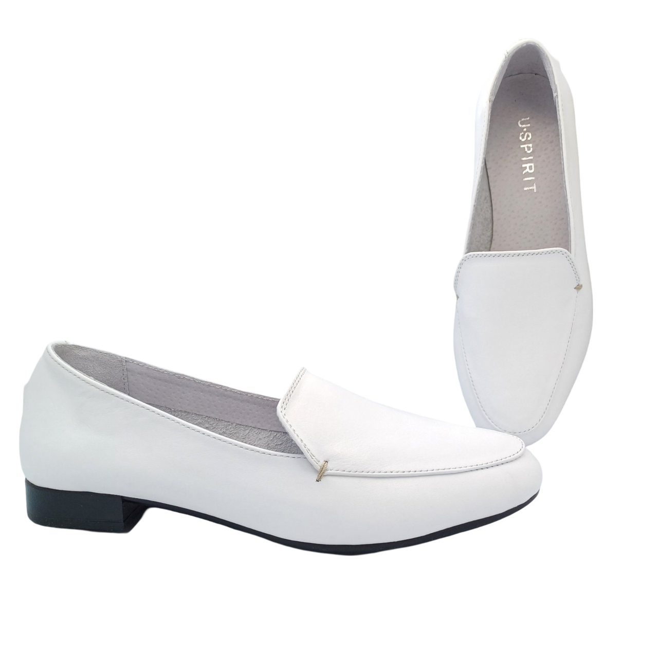 Лоферы женские U.Spirit 100810 р. 39 Белый - фото 2 Лоферы женские U.Spirit 100810 р. 39 Белый - фото 2