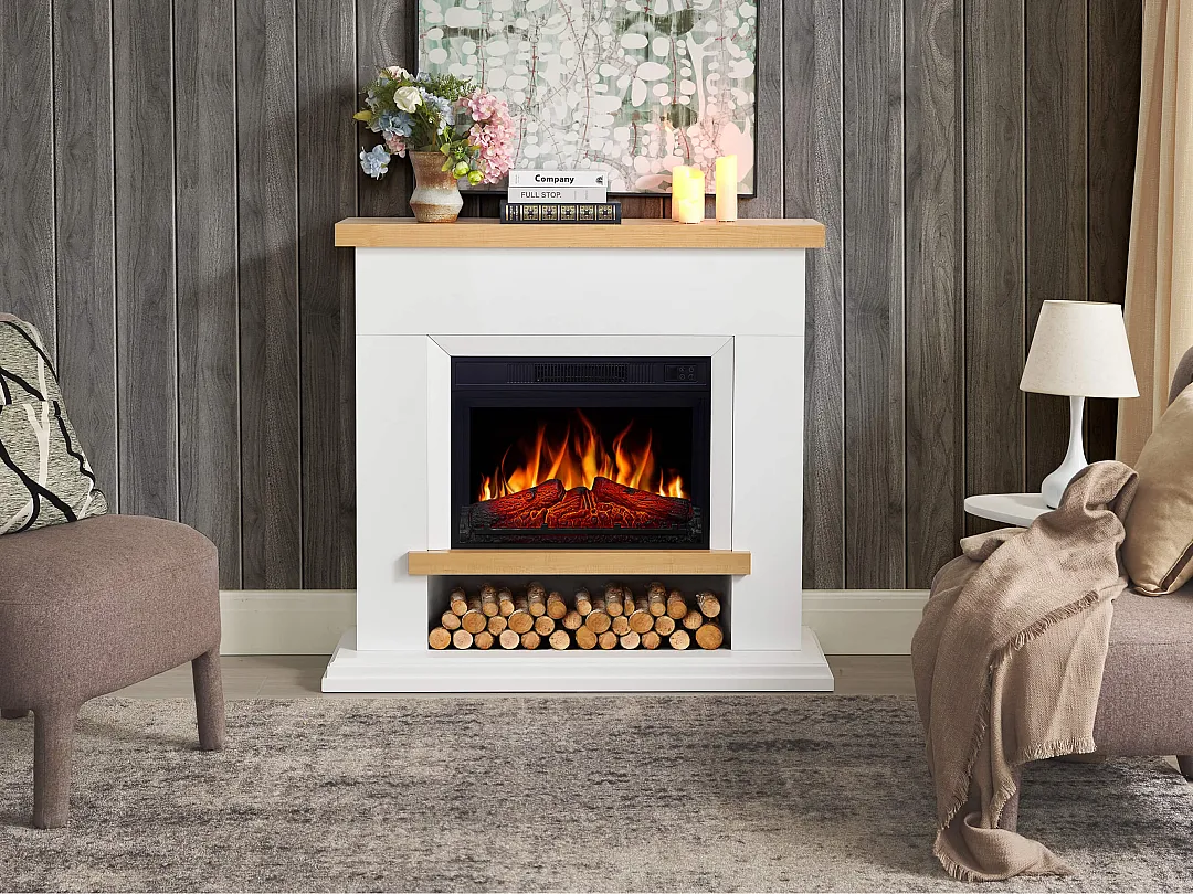 Электрокамин ArtiFlame Shelford AF23S многофункциональный с эффектом живого пламени и звуком горения Белый (30995770) - фото 5 Электрокамин ArtiFlame Shelford AF23S многофункциональный с эффектом живого пламени и звуком горения Белый (30995770) - фото 5