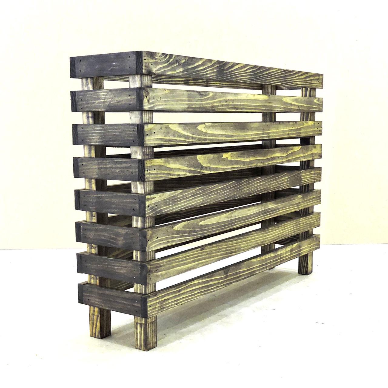 Кашпо на стійці з дерева Лахольм 75х22х55 см Моріон (КШС-7522551211)