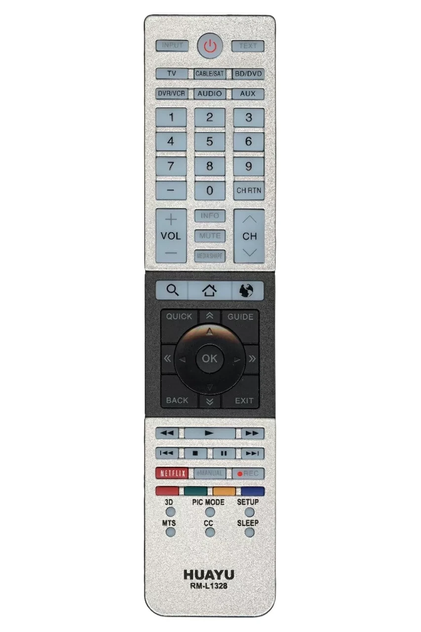 Универсальный пульт для телевизора Toshiba RM-L1328