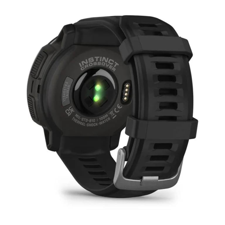 Смарт-годинник Garmin Instinct Crossover - Standard Edition Black (010-02730-13/03) - фото 6