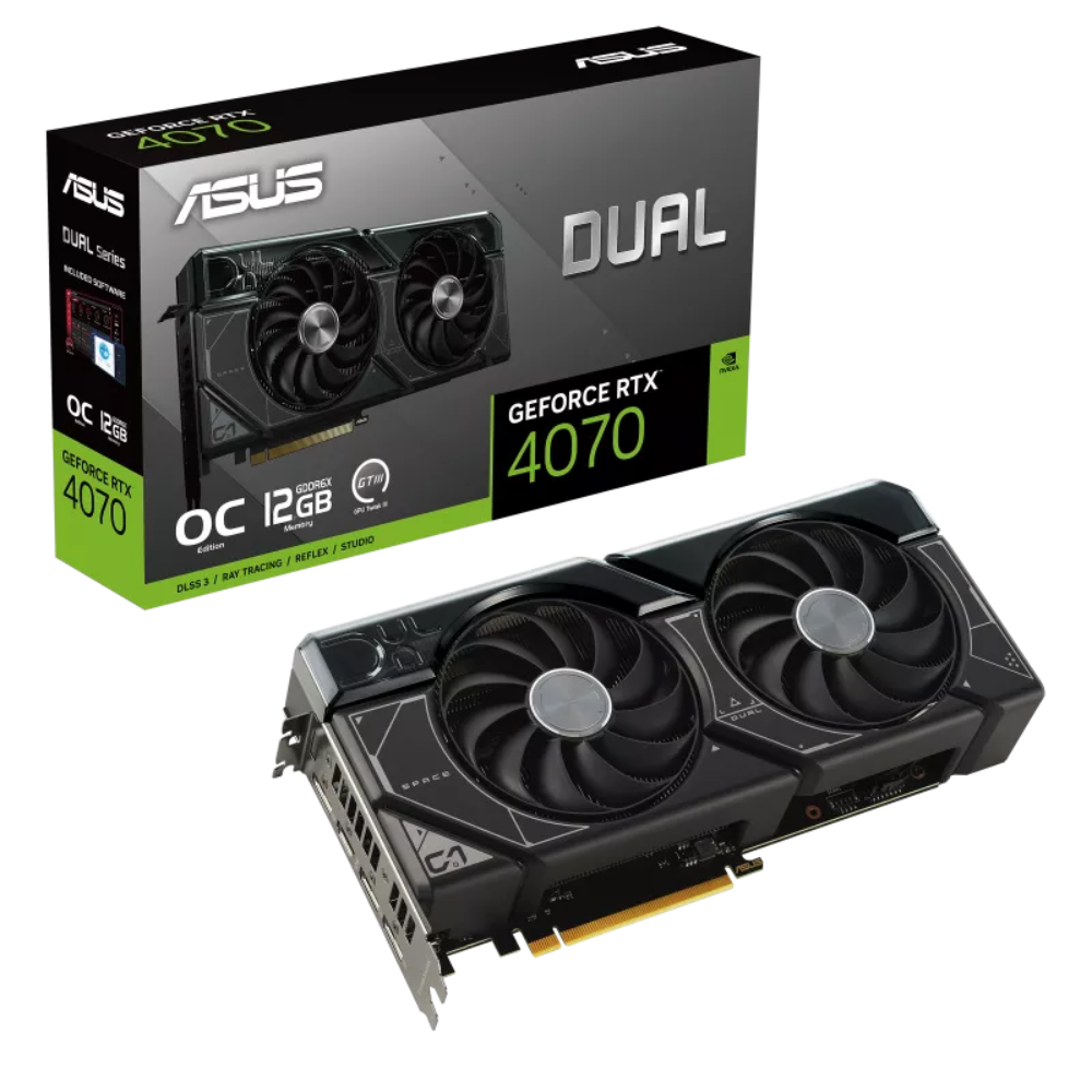 Видеокарта Asus nVidia RTX 4070 Super Dual 12 ГБ GDDR6X/21000 МГц (DUAL-RTX4070S-O12G) - фото 6 Видеокарта Asus nVidia RTX 4070 Super Dual 12 ГБ GDDR6X/21000 МГц (DUAL-RTX4070S-O12G) - фото 6