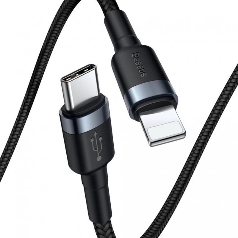 Кабель BASEUS CATLKLF-G1 18 W PD 1 м Black (535569) - фото 2