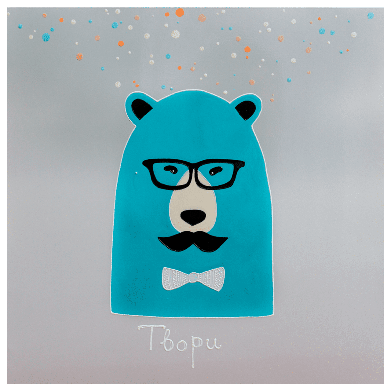 Металокерамічний обігрівач дизайнерський Uden-S-500К "Твори" до 10 м2 600х600 мм (25748364)