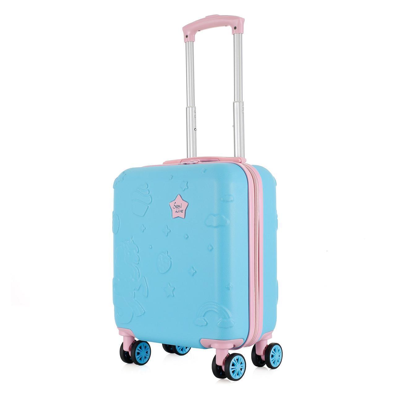 Чемодан детский SEMI LINE 16" XS Blue/Pink (T5883-1) Чемодан детский SEMI LINE 16" XS Blue/Pink (T5883-1)