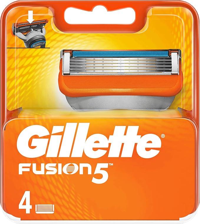 Лезвия сменные для бритья GILLETTE Fusion 5 для мужчин 4 шт.