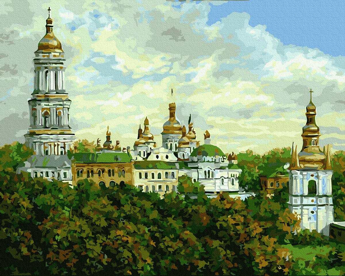 Картина по номерам Brushme Киево-Печерская Лавра 40х50 см (GX8292)