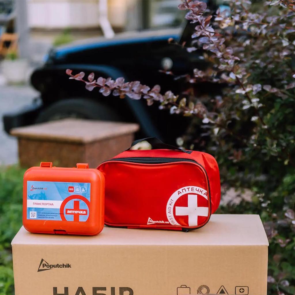 Набор техпомощи Poputchik с огнетушителем ВП-1 экономичный ВП-1/знак/аптечка/жилет (33-016-IS) - фото 5 Набор техпомощи Poputchik с огнетушителем ВП-1 экономичный ВП-1/знак/аптечка/жилет (33-016-IS) - фото 5