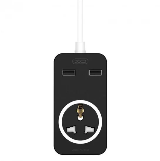 Удлинитель сетевой XO Three Key Technology WL07 10A 2 м/3 USB (33153648)
