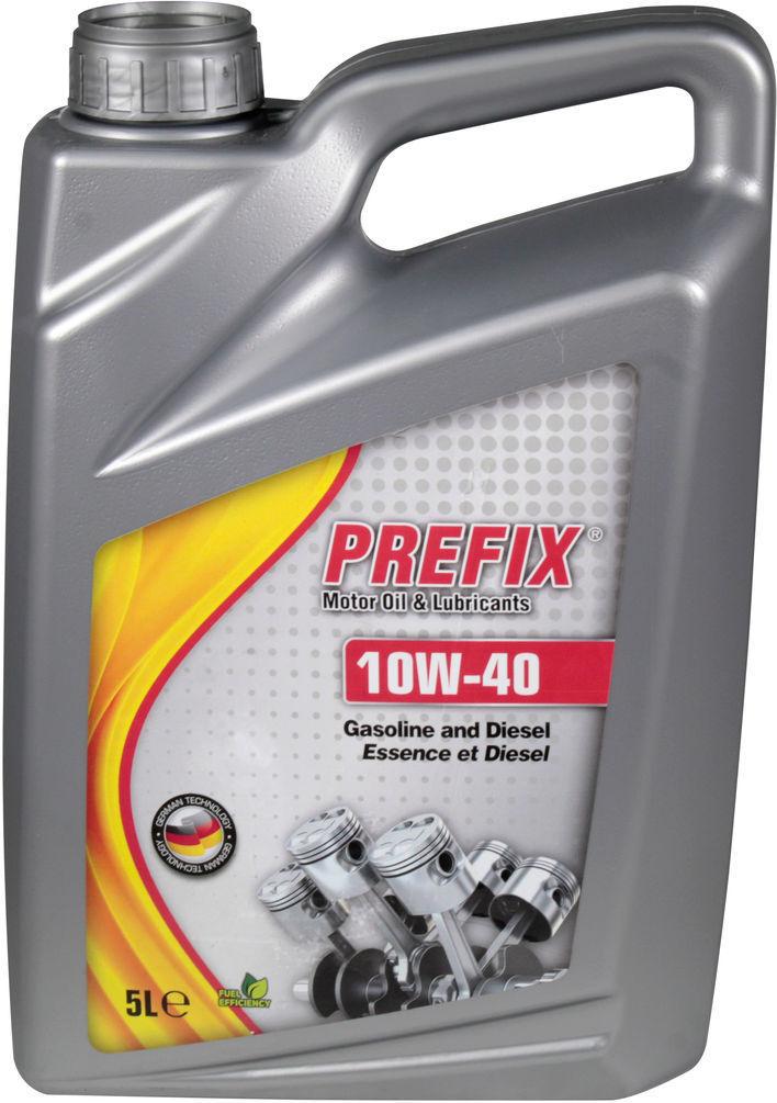 Моторное масло Prefix Sl/cf бензин/дизель 10W-40 5 л (1401215) Моторное масло Prefix Sl/cf бензин/дизель 10W-40 5 л (1401215)